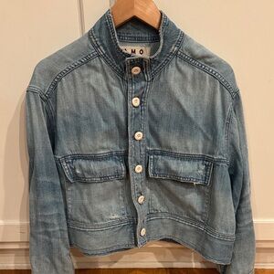 Amo Denim Button-Up Jacket